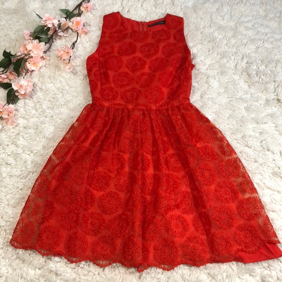 Zara Dresses & Skirts - 🔥5/25 sale🔥Zara woman lace fit & flare dress